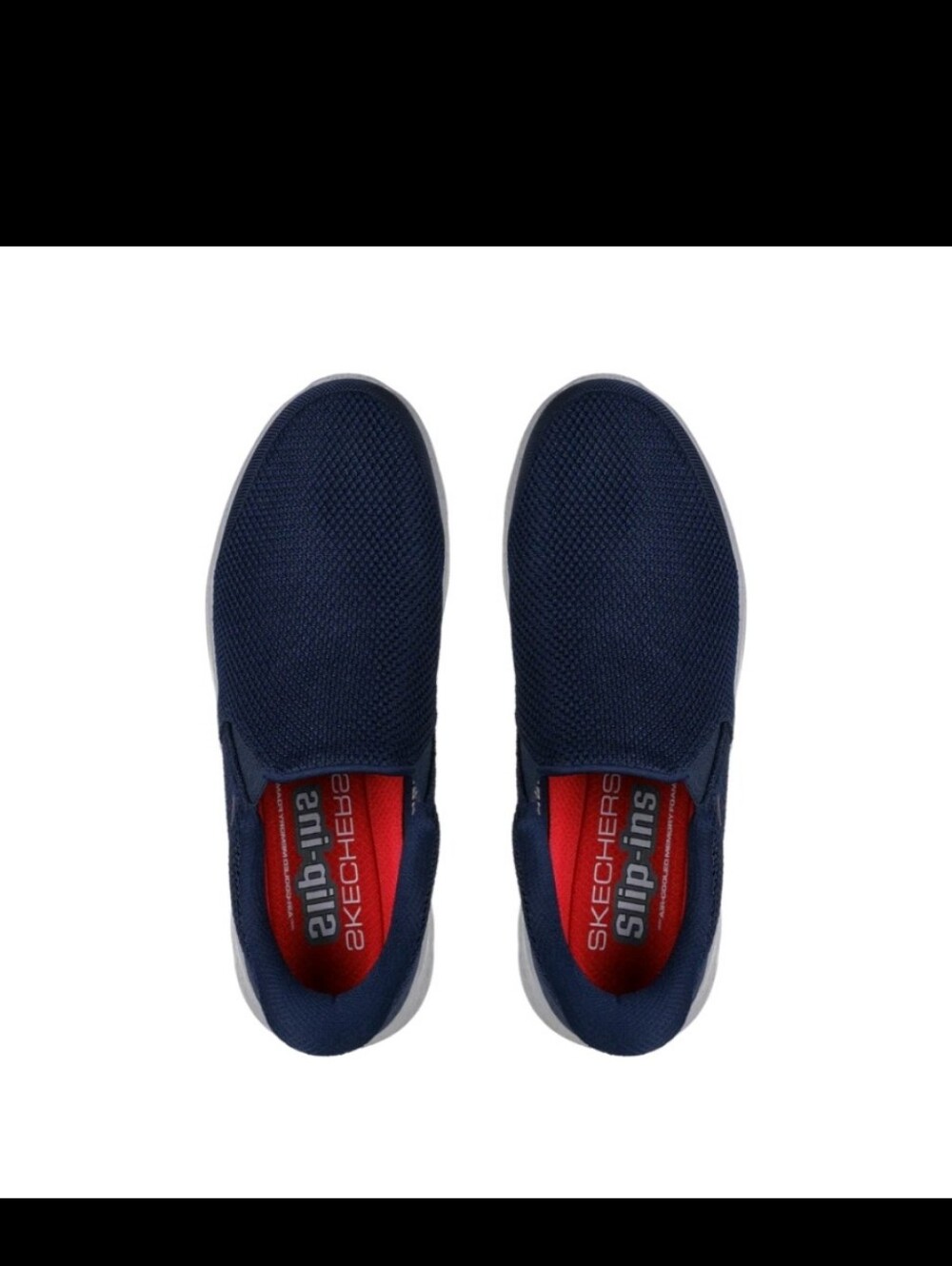 Skechers Slip-ins: GO WALK Flex - Hands Up Men's Sneaker Navy - Picture 7 of 9